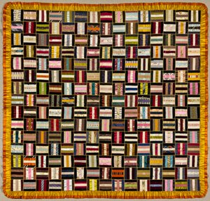 Bars Quilt, c.1880
